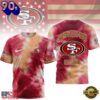 San Francisco 49ers NFL Sunday Legends Tie Dye 3D Shirt, NFL Trending Shirt