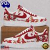 San Francisco 49ers NFL Team Camo Air Force 1 Shoes Sneakers, Trending NFL AF1