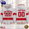 San Francisco 49ers NFL Varsity Stripe Zip Hoodie, NFL Trending Shirt