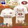 San Francisco 49ers Official NFL International Cat Day 3D Shirt