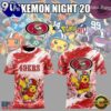 San Francisco 49ers x Pokemon Night 2026 T Shirt, Sport Trend 3D Shirt