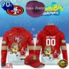 San Francisco 49ers x SpongeBob Limited Edition Personalized Hoodie, Sport Trend 3D Shirt