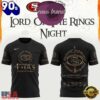 San Francisco 49ers x The Lord of the Rings 2026 Special New Black T Shirt, Sport Trend 3D Shirt