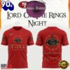 San Francisco 49ers x The Lord of the Rings 2026 Special New Red T Shirt, Sport Trend 3D Shirt