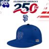 San Francisco Giants USA 250th Anniversary Commemorative Cap