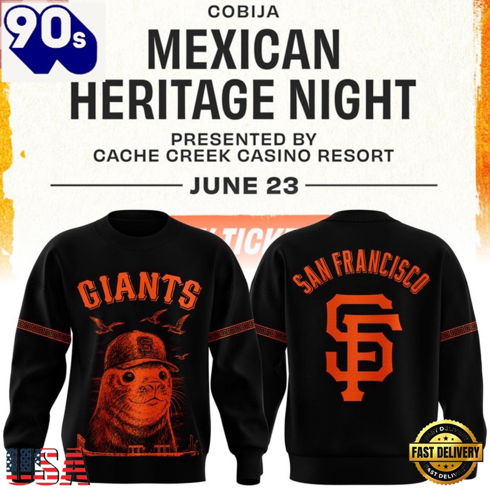 San Francisco Giants x Mexican Heritage Night Special Edition 2026 Sweatshirt San Francisco Giants x Mexican Heritage Night Special Edition 2026 Sweatshirt