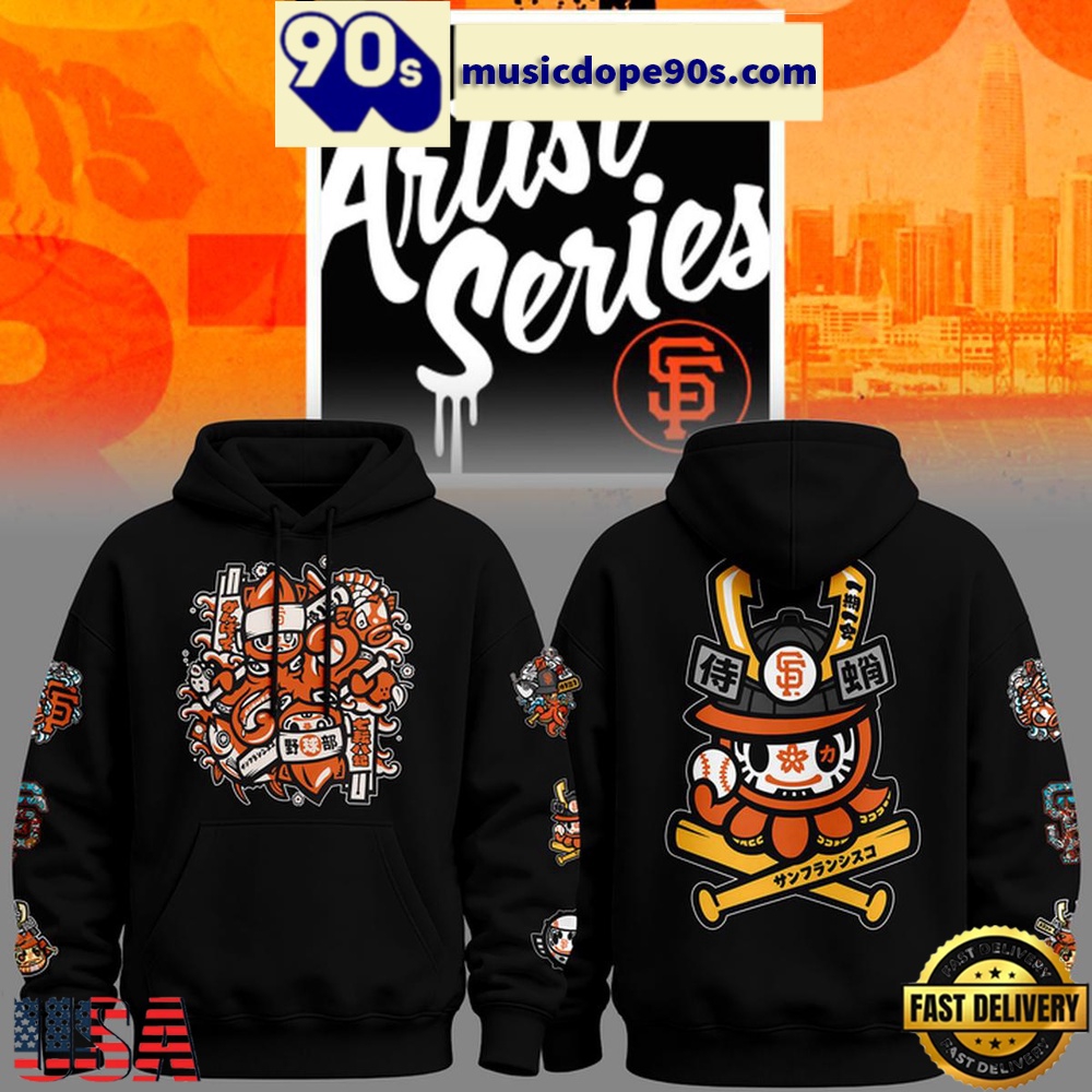 San Francisco Giants x Samurai Artist Series 2026 Unisex Hoodie San Francisco Giants x Samurai Artist Series 2026 Unisex Hoodie