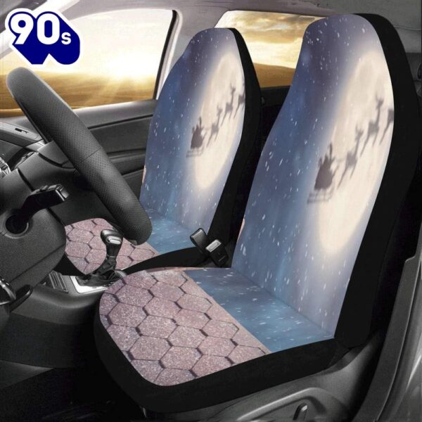Santa Christmas Journey Car Seat Covers  Gift Xmas
