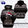 Santa’s Favorite Rottweiler Dog Mom Ugly Christmas Hoodie All Over Print  , Pet Christmas 3d Shirt
