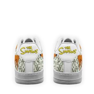 Santa's Little Helper Air Sneakers Custom Simpson Cartoon Shoes 2 Santa's Little Helper Air Sneakers Custom Simpson Cartoon Shoes