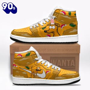Santa's Little Helper J1 Shoes The Simpson Fans
