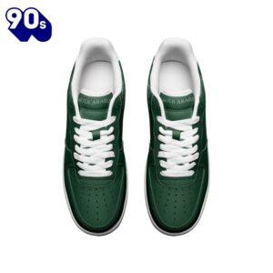 Saudi Arabia Flag Air Force Shoes Custom Country