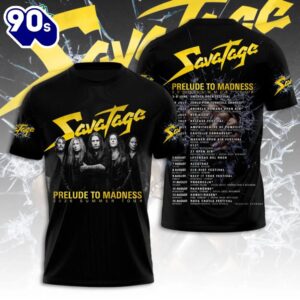 Savatage 2026 Summer Tour 3D Apparel