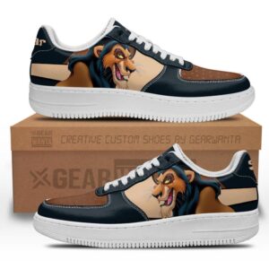 Scar Custom Cartoon Air Sneakers 3 Scar Custom Cartoon Air Sneakers