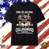 Scott Pendlebury and Steele Sidebottom Collingwood Forever End of an Era Signature T Shirt, Viral 2D Graphic Tee