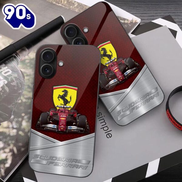Scuderia Ferrari Phone Case 2025, 3D Accessory