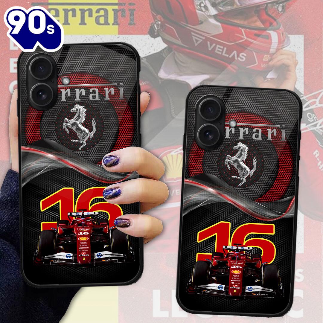 Scuderia Ferrari x Charles Leclerc Phone Case For Fans Scuderia Ferrari x Charles Leclerc Phone Case For Fans
