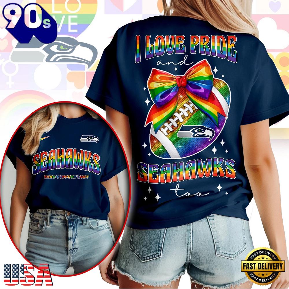 Seattle Seahawks NFL Fans Support LGBT T-Shirt Seattle Seahawks NFL Fans Support LGBT T-Shirt