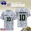 Seattle Seahawks 2026 NFL Salute to Service Camo New Design 3D Shirt, NFL Trending Shirt