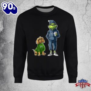 Seattle Seahawks Grinch Christmas Football…