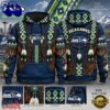 Seattle Seahawks Heritage Hoodie, Western Native Inspired Football Hoodie, Sport Trend 3D Shirt