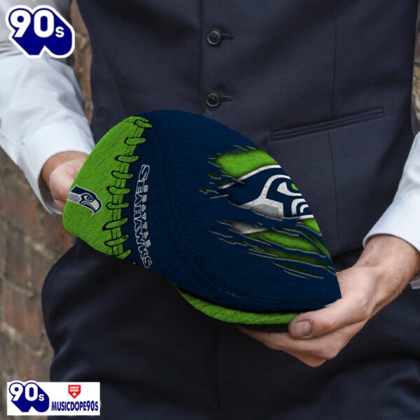 Seattle Seahawks NFL Basic Design Personalized Jeff Cap