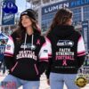 Seattle Seahawks NFL Breast Cancer Awareness Hoodie, Faith Strength Football 3D Shirt, NFL Trending Shirt