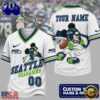 Seattle Seahawks NFL Mickey Quarterback Football Jersey, NFL Football Jersey