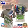 Seattle Seahawks Official NFL Proud U.S. Veteran 3D Shirt