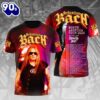 Sebastian Bach Tour 2026 3D Tshirt