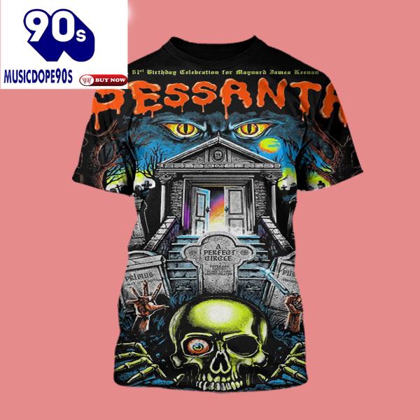 Sessanta V2.0 Show On May 11 2025 A 61th Birthday Celebration for Maynard James Keenan Shirt Sessanta V2.0 Show On May 11 2025 A 61th Birthday Celebration for Maynard James Keenan Shirt