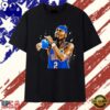 Shai Gilgeous Alexander Oklahoma City Thunder 2 T Shirt, Viral 2D Graphic Tee