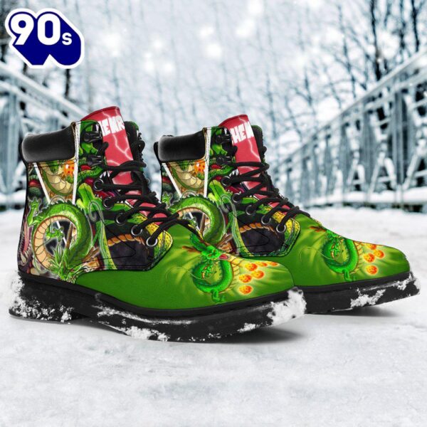 Shenron Dragon Ball Leather Boots Shoes Funny Gift For Anime Fan