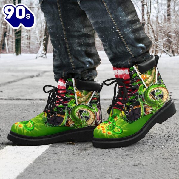 Shenron Dragon Ball Leather Boots Shoes Funny Gift For Anime Fan