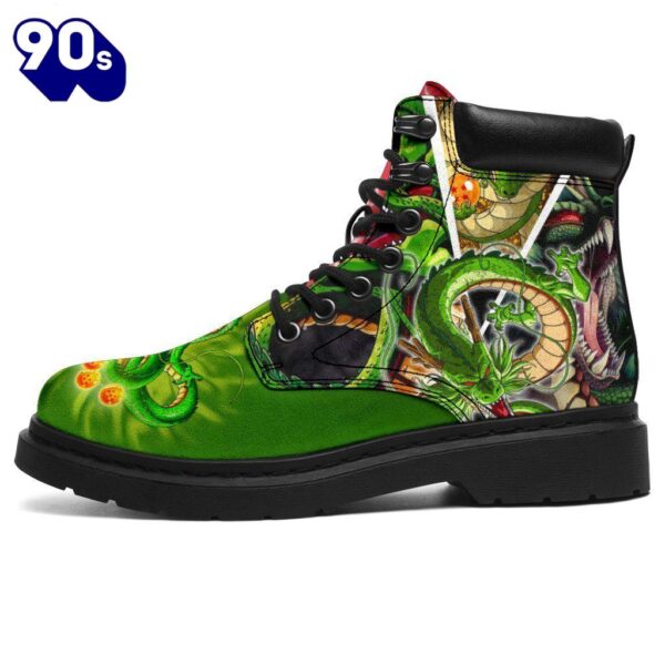 Shenron Dragon Ball Leather Boots Shoes Funny Gift For Anime Fan