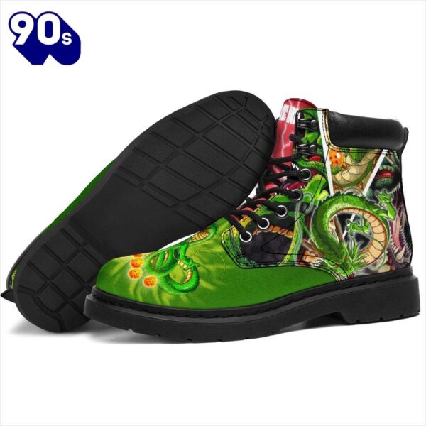 Shenron Dragon Ball Leather Boots Shoes Funny Gift For Anime Fan