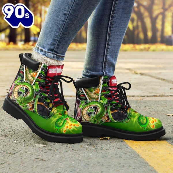 Shenron Dragon Ball Leather Boots Shoes Funny Gift For Anime Fan