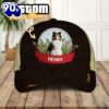Shetland Sheepdog Playful In The Bushes 3D Cap  For Lover Dogs