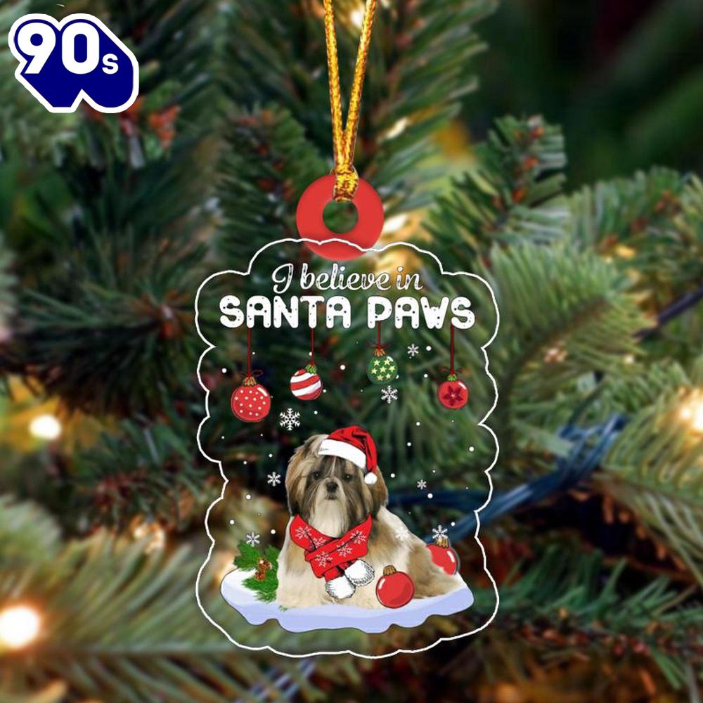 Shih Tzu 1 Christmas Ornament, Gift For Christmas Shih Tzu 1 Christmas Ornament, Gift For Christmas