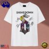 Shinedown Band Logo Collage Vintage Graphic T Shirt, Trending Music 2D Tee