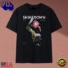 Shinedown Vintage Surreal Bouquet Graphic Rock T Shirt, Trending Music 2D Tee