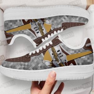 Skeleton Minecraft Custom Air Sneakers