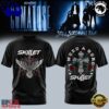 Skillet Band I Need A Hero Comatose 20th Anniversary Tour T Shirt, Viral 3D Music Tee