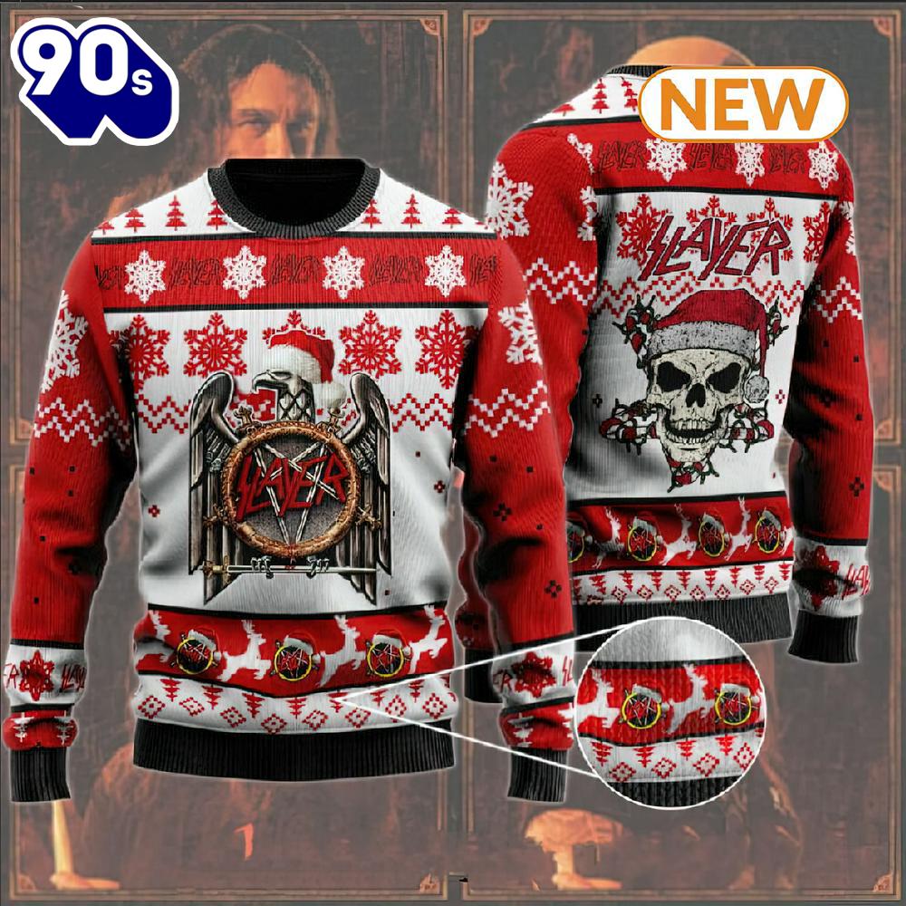 Slayer Band Ugly Sweater Slayer Band Ugly Sweater