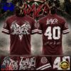 Slayer Reign in Blood 40th Anniversary 2026 Signed Red 3D Shirt, Viral 3D Music Tee