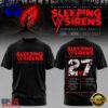 Sleeping With Sirens Australia Tour 3D Shirt, Viral 3D Music Tee