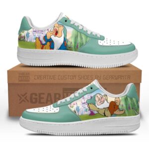 Sleepy Snow White and 7 Dwarfs Custom Air Sneakers 3 Sleepy Snow White and 7 Dwarfs Custom Air Sneakers