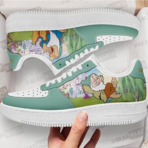 Sleepy Snow White and 7 Dwarfs Custom Air Sneakers