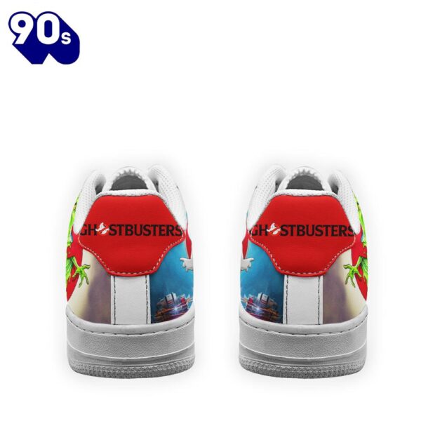 Slimer vs Ghostbusters Air Sneakers Custom For Movies Fans