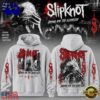 Slipknot Stadium Tour 2027 Born From Chaos Limited Edition Grey Hoodie, Viral 3D Music Tee